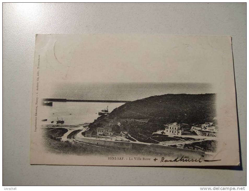 Beni-Saf. - La Ville Basse.  ( 1 - 4 - 1907)