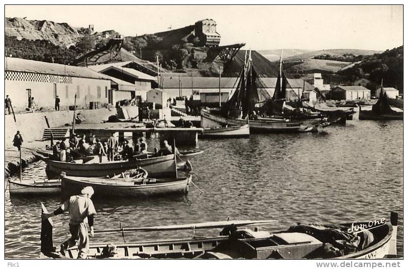 CPSM Algérie - Beni-Saf - Le port (Jomone N°1)