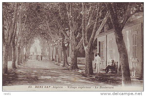 Algérie - M173 - Beni Saf - Village supérieur - Le boulevard - bon état général