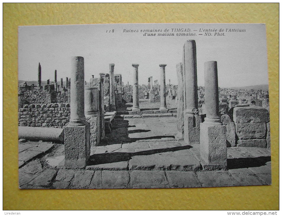 TIMGAD. Les Ruines Romaines.