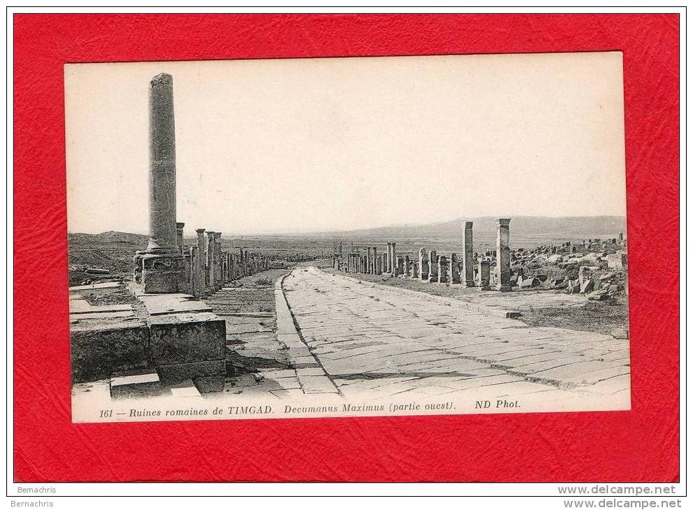 RUINES ROMAINES DE TIMGAD