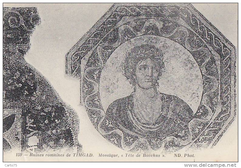 Histoire - Archéologie - Ruines Romaines - Timgad - Mosaique - Mythologie