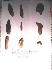 pointe de flèche néolithique Tiout