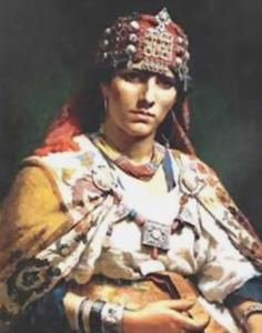 المراة الشاوية في الاوراس وجمالها