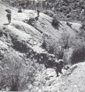 دورية عسكرية للعدو الفرنسي في شلية .