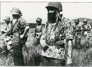 قوات من الحلف الاطلسي في جبال شلية.