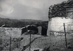 الثكنة العسكرية الفرنسية بعد تدميرها من قوات  ج ت و