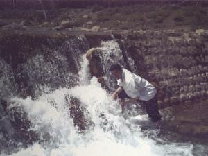 la chute d'eau  oued yabous