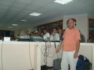 Emission radio en direct de Draakébila