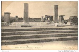 dg21361 Timgad Ruines Romaines Le Curie Kat. Algerien