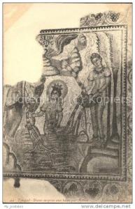 dg21282 Timgad Mosaique Diane surprise au bain par Acteon Kat. Algerien