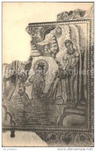 dg21281 Timgad Mosaique Diane surprise au bain par Acteon Kat. Algerien