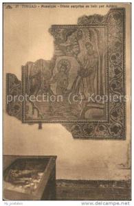 dg21273 Timgad Mosaique Diane surprise au bain par Acteon Kat. Algerien