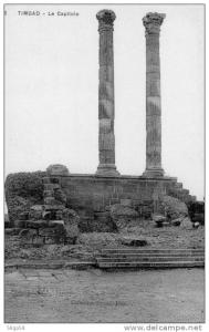 TIMGAD, Algérie  le capitole