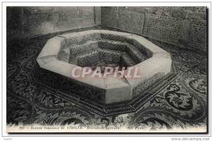 CPA Ruines romaines de Timgad Baptistere byzantin