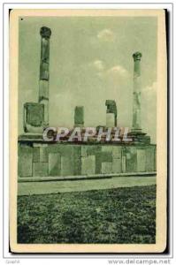 CPA Timgad Tribune aux barangues du Forum