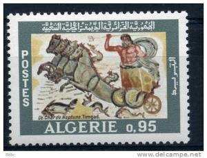 Algérie  1968 -  Char de Neptune - Timgad - MNH