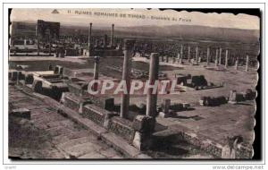 CPA Ruines Romaines de Timgad Ensemble du Forum