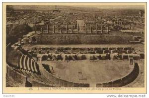 CPA ALGERIE - RUINES ROMAINES DE TIMGAD