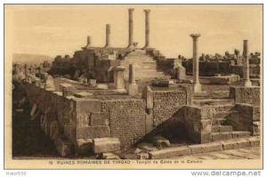 CPA ALGERIE - RUINES ROMAINES DE TIMGAD