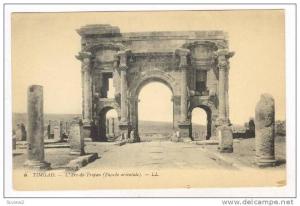 TIMGAD.- L'Arc-de-Trajan , Algeria, 00-10s