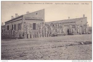 TIMGAD / AGENCE DES TRAVAUX ET MUSEE