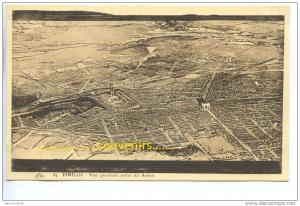 CPA   ALGERIE  TIMGAD VUE GENERALE PRISE EN AVION - ** prix nets **