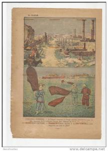 3198/ illustration, (?) Timgad Algérie Romaine, Chasse à la bécassine en Chine, 1930