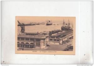 Br45729 alger le Timgad rentrant au port  ship bateaux  2  scans