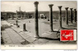 PRIX REDUIT - CPA TIMGAD - MACELLUM ET CAPITOLE