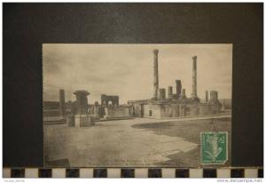 CP, algérie, ruines romaines de timgad temple de la victoire et tribunes aux harangues n°15  editions ND phot