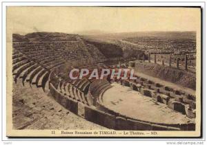 CPA Ruines Romaines de Timgad Le theare