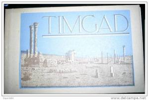 C. Postale  ALGERIE - TIMGAD - RUINES ROMAINES - ALBUM DE 20 CARTES