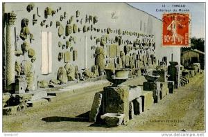 Belle CPA  -  Algérie.Timgad.Extérieur du Musée. E 637
