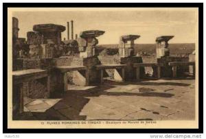 ALGERIE - RUINES ROMAINES DE TIMGAD - (CPA)