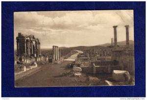 Algerien / Algérie     Timgad Arc de Trajan , Marche et Capitole.