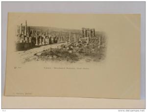 CPA précurseur - Algérie -  TIMGAD - DECUMANUS MAXIMUS - Côté Ouest