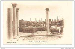 cpa - algerie --  TIMGAD  -- salle  de  conférence  -