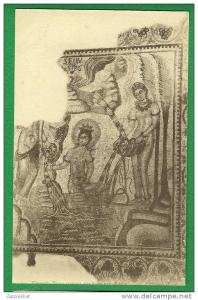 Lot de 4 cpa  ALGERIE  - Timgad  Fresques antiques  - Diane surprise ** - Lycurgue frappant ****** .........LMC19