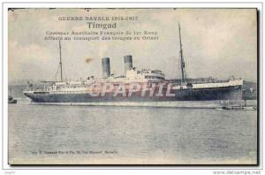 CPA Bateau Timgad Croiseur auxiliaire de 1er rang Transport des