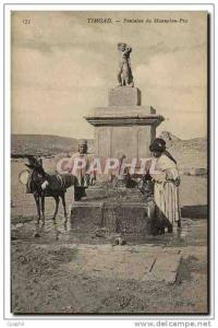 CPA Timgad Fontaine du Manneken Pis