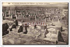 CPA Ruines Romaines De Timgad Les Latrines Publiques