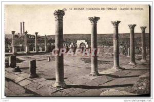 CPA Ruines Romaines De Timgad Marche de Sertius