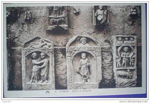 C. Postale  ALGERIE - TIMGAD - STELES A SATURNE