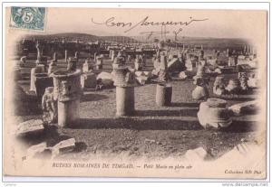 TIMGAD Ruines romaines Petit Musée en plein air