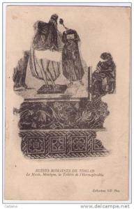 TIMGAD Ruines romaines Le Musée mosaïque la toilette de l'Hermaphrodite