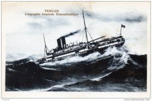 TIMGAD - Compagnie Générale Transatlantique -