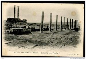 Carte - Postale   Ruines Romaines de Timgad