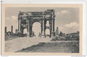 BR46322 Timgad arc de trauan    2 scans