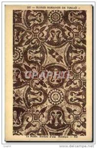 CPA Ruines Romaines De Timgad Le musee Bordure d une mosaique